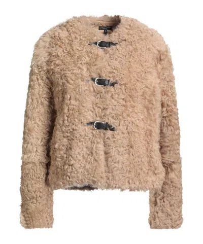 Rag & Bone Shearling Jacket In Brown