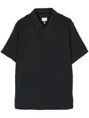 Rag & Bone Short-sleeve Polo Shirt In Grey