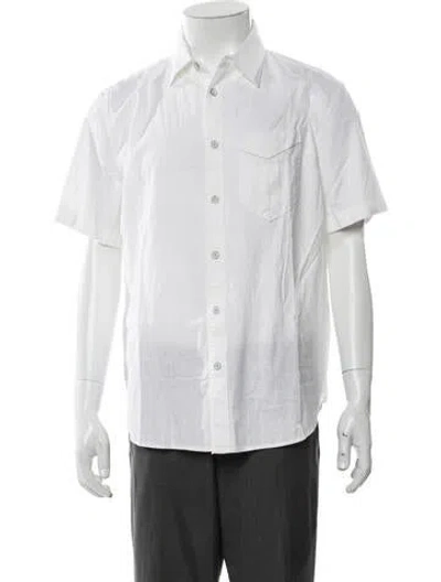 Pre-owned Rag & Bone Short Sleeve Shirt In Neutral