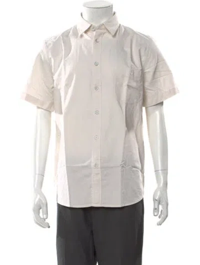 Pre-owned Rag & Bone Short Sleeve Shirt In Neutral