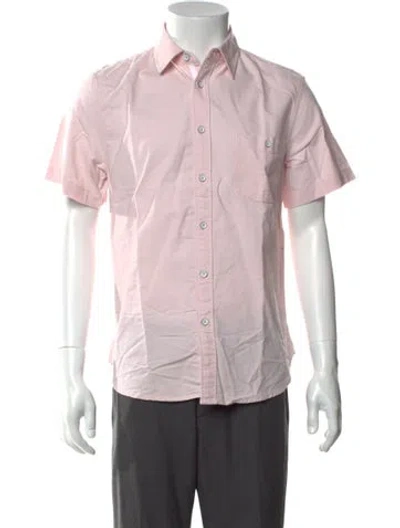 Pre-owned Rag & Bone Short Sleeve Shirt W/ Tags In Pink