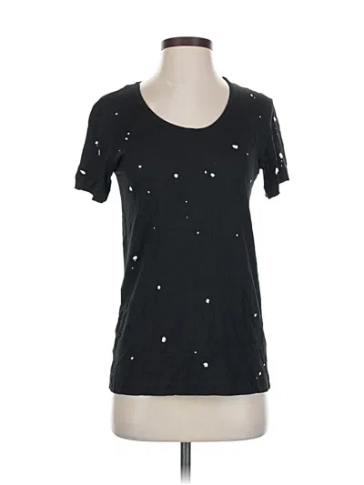 Pre-owned Rag & Bone Short Sleeve T-shirt In Black