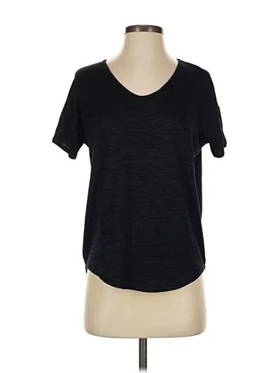 Pre-owned Rag & Bone Short Sleeve T-shirt In Black