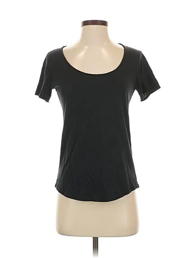 Pre-owned Rag & Bone Short Sleeve T-shirt In Black