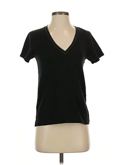 Pre-owned Rag & Bone Short Sleeve T-shirt In Black
