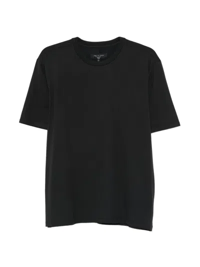 Rag & Bone Short-sleeve T-shirt In Black