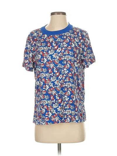Pre-owned Rag & Bone Short Sleeve T-shirt In Blue