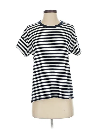 Pre-owned Rag & Bone Short Sleeve T-shirt In White