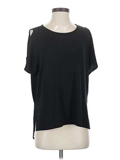 Pre-owned Rag & Bone Short Sleeve Top In Black