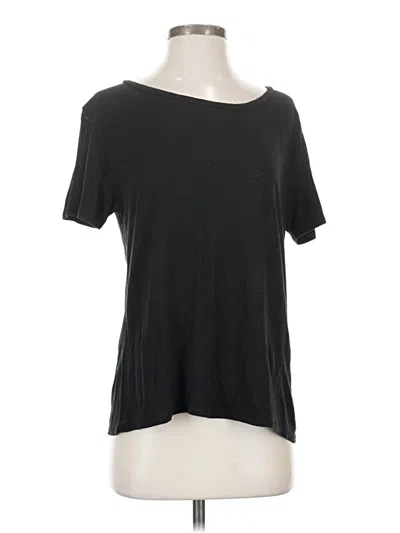 Pre-owned Rag & Bone Short Sleeve Top In Black