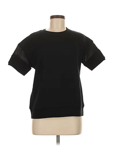 Pre-owned Rag & Bone Short Sleeve Top In Black