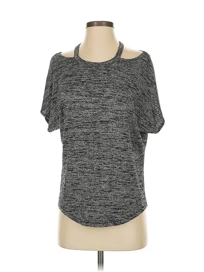 Pre-owned Rag & Bone Short Sleeve Top In Gray