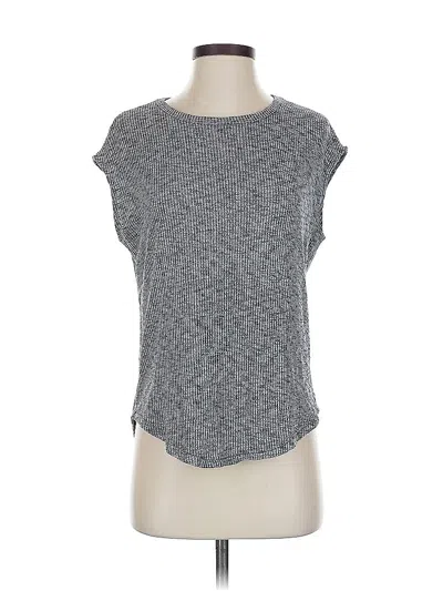 Pre-owned Rag & Bone Short Sleeve Top In Gray