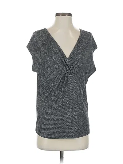 Pre-owned Rag & Bone Short Sleeve Top In Gray