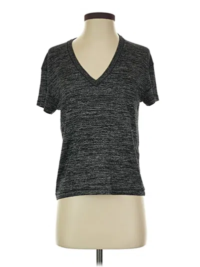 Pre-owned Rag & Bone Short Sleeve Top Gray V Neck Tops