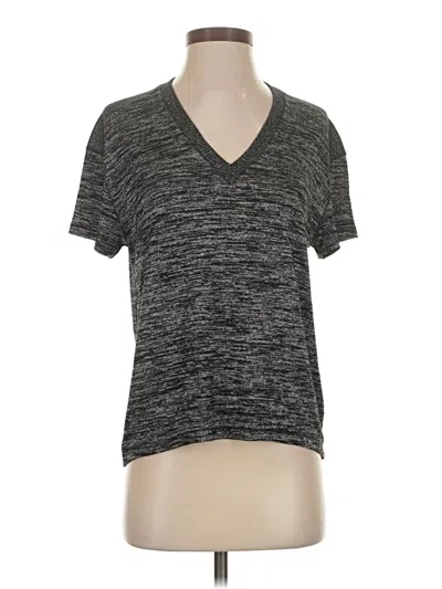 Pre-owned Rag & Bone Short Sleeve Top Gray V Neck Tops
