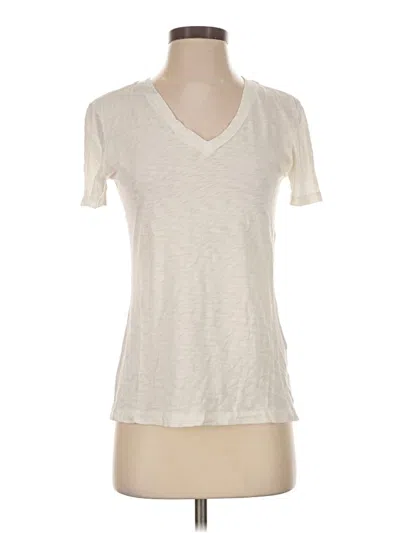 Pre-owned Rag & Bone Short Sleeve Top In Ivory