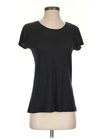 Pre-owned Rag & Bone Short Sleeve T-shirt In Black