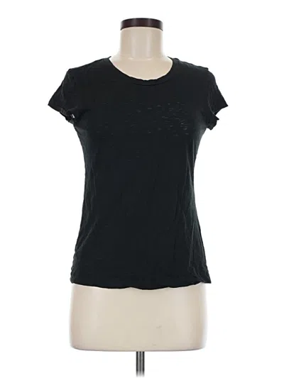 Pre-owned Rag & Bone Short Sleeve T-shirt In Black