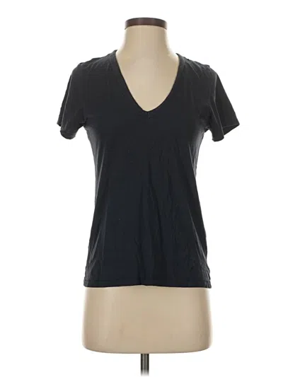 Pre-owned Rag & Bone Short Sleeve T-shirt In Black
