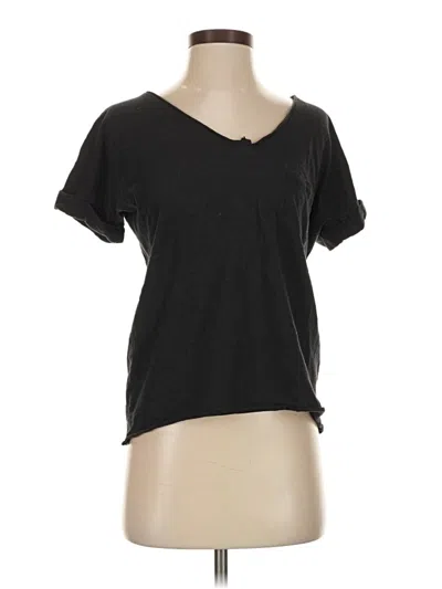 Pre-owned Rag & Bone Short Sleeve T-shirt In Black