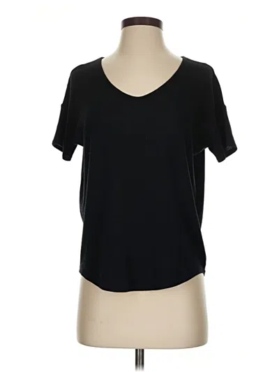Pre-owned Rag & Bone Short Sleeve T-shirt In Black