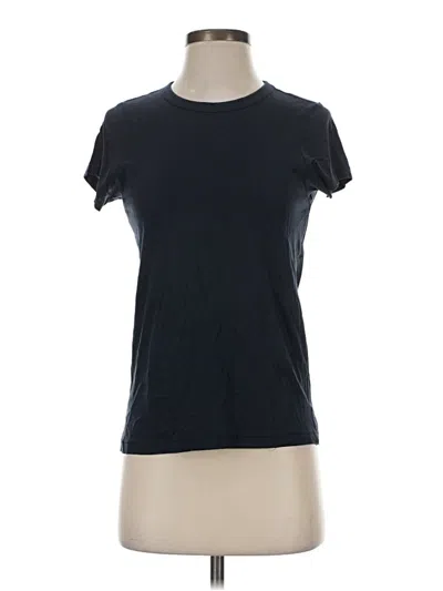Pre-owned Rag & Bone Short Sleeve T-shirt In Black