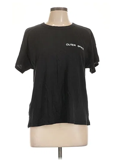 Pre-owned Rag & Bone Short Sleeve T-shirt In Black