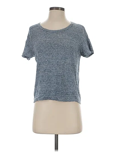 Pre-owned Rag & Bone Short Sleeve T-shirt In Blue