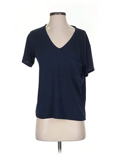 Pre-owned Rag & Bone Short Sleeve T-shirt In Blue
