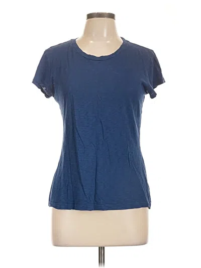 Pre-owned Rag & Bone Short Sleeve T-shirt In Blue