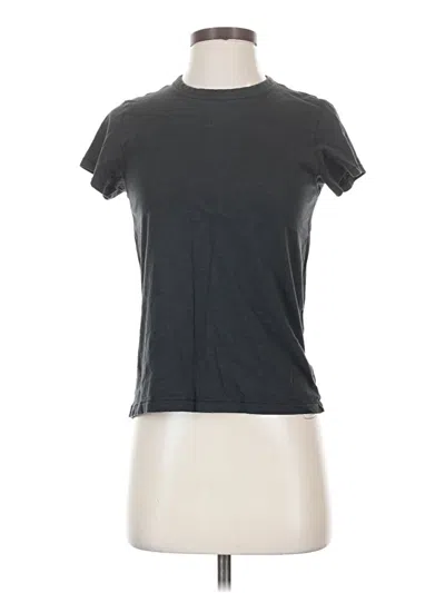 Pre-owned Rag & Bone Short Sleeve T-shirt In Gray