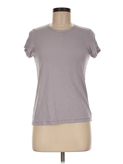 Pre-owned Rag & Bone Short Sleeve T-shirt In Gray