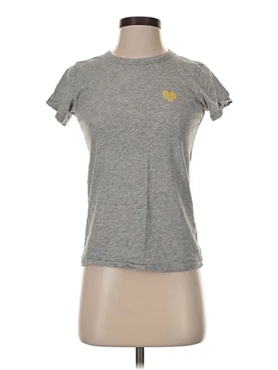 Pre-owned Rag & Bone Short Sleeve T-shirt In Gray