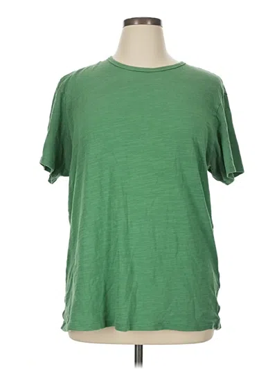 Pre-owned Rag & Bone Short Sleeve T-shirt In Green