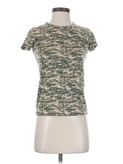 Pre-owned Rag & Bone Short Sleeve T-shirt In Green