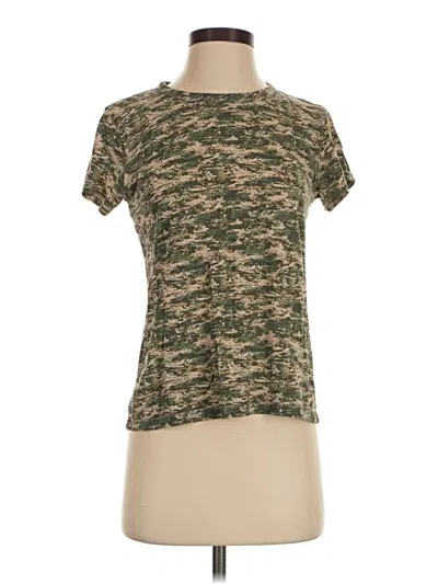 Pre-owned Rag & Bone Short Sleeve T-shirt In Green