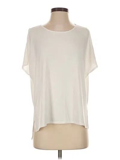 Pre-owned Rag & Bone Short Sleeve T-shirt In Ivory