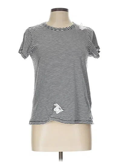 Pre-owned Rag & Bone Short Sleeve T-shirt In Silver