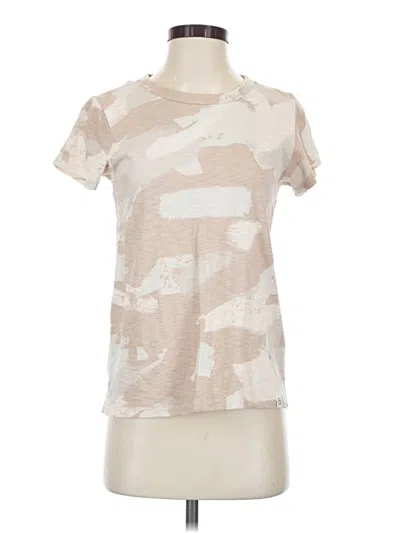 Pre-owned Rag & Bone Short Sleeve T-shirt In Tan