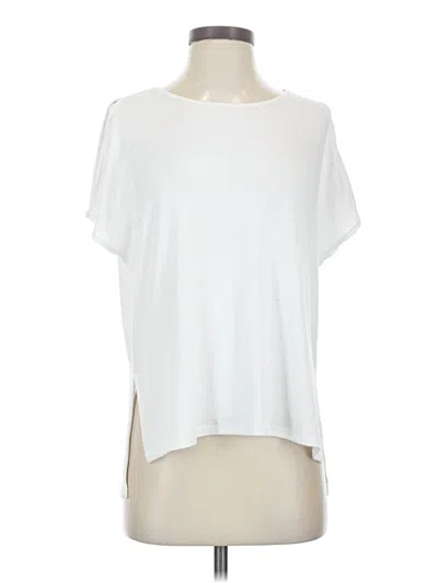Pre-owned Rag & Bone Short Sleeve T-shirt In White