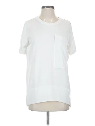 Pre-owned Rag & Bone Short Sleeve T-shirt In White