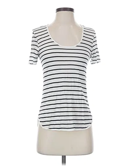 Pre-owned Rag & Bone Short Sleeve T-shirt In White