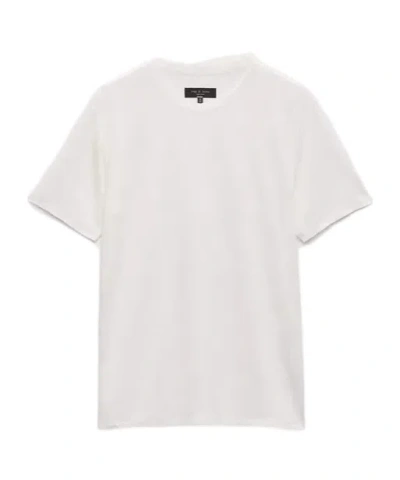 Rag & Bone Short-sleeved T-shirt In White