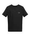 Rag & Bone Fish-embroidered Cotton T-shirt In Black