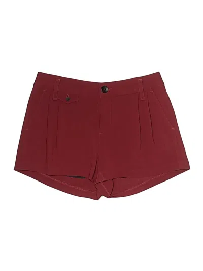 Pre-owned Rag & Bone Shorts In Burgundy