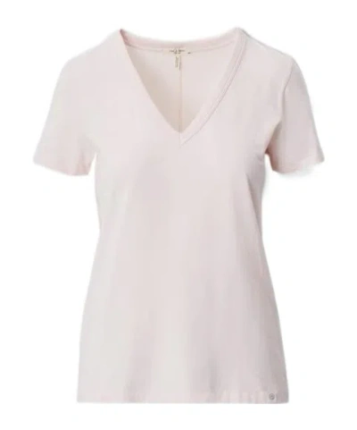 Rag & Bone Short-sleeved T-shirt In White