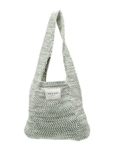 Pre-owned Rag & Bone Shoulder Bag In Green