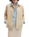 Rag & Bone Sid Leather Jacket In Gray