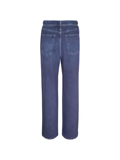 Rag & Bone Gerade Jeans Mit Streifen In Blue